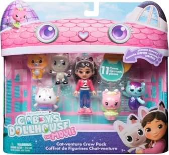 La casa magica di Gabi: Il film – multipack di personaggi Squadra Miciastro (11 pz)