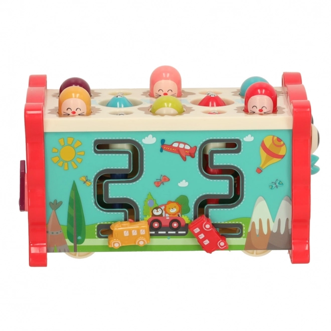 Giocattolo sensoriale 8 in 1 per bambini Bibi-inn rosa