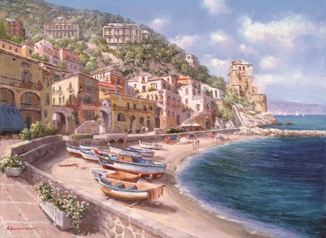 Puzzle Cetara Italia 1000 Pezzi