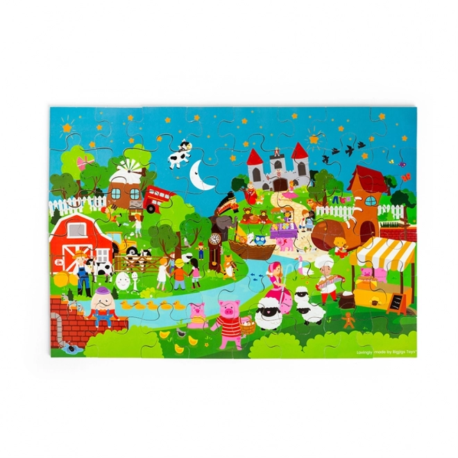 Puzzle da pavimento Storia Fiabesca Bigjigs Toys