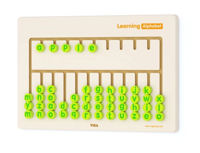 Apprendimento interattivo con lettere mobili