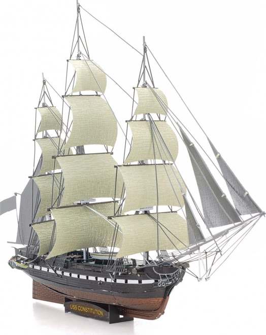 Puzzle 3D premium series modello USS nave METAL EARTH