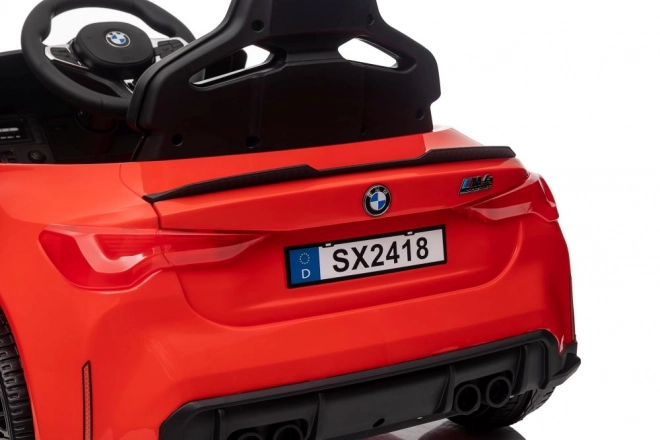 Auto a batteria Bmw M4 rosso