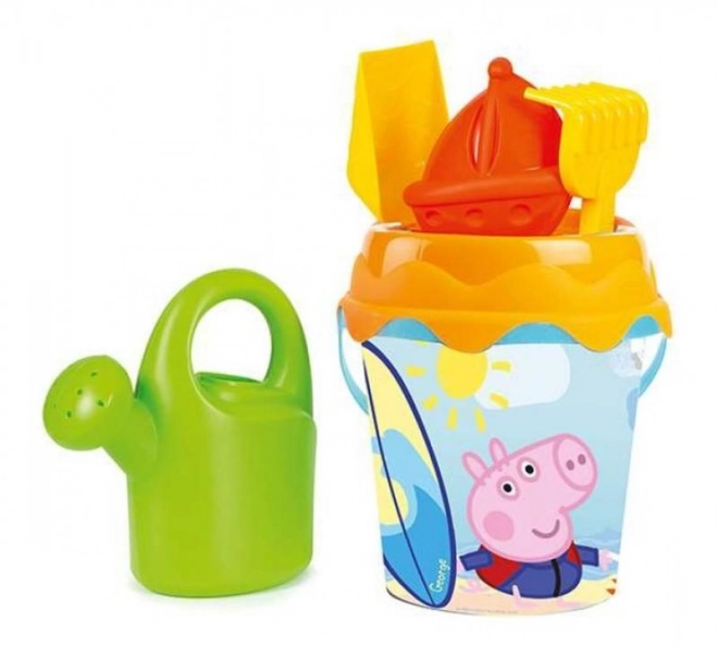 Secchiello Peppa Pig con Annaffiatoio e Accessori