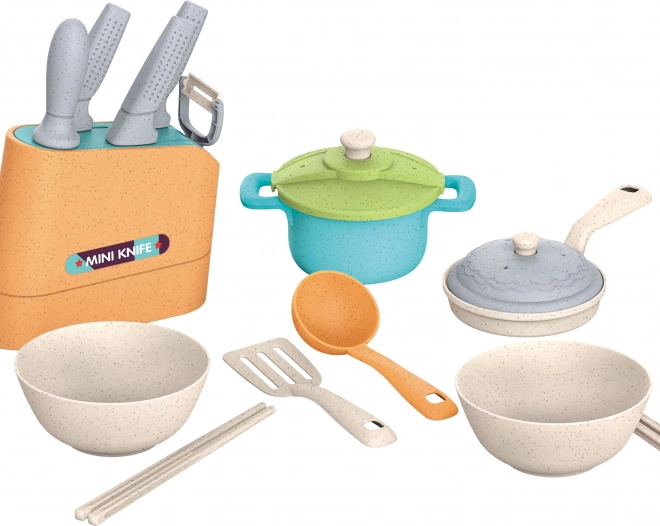Pentole e utensili da cucina in materiali ecologici