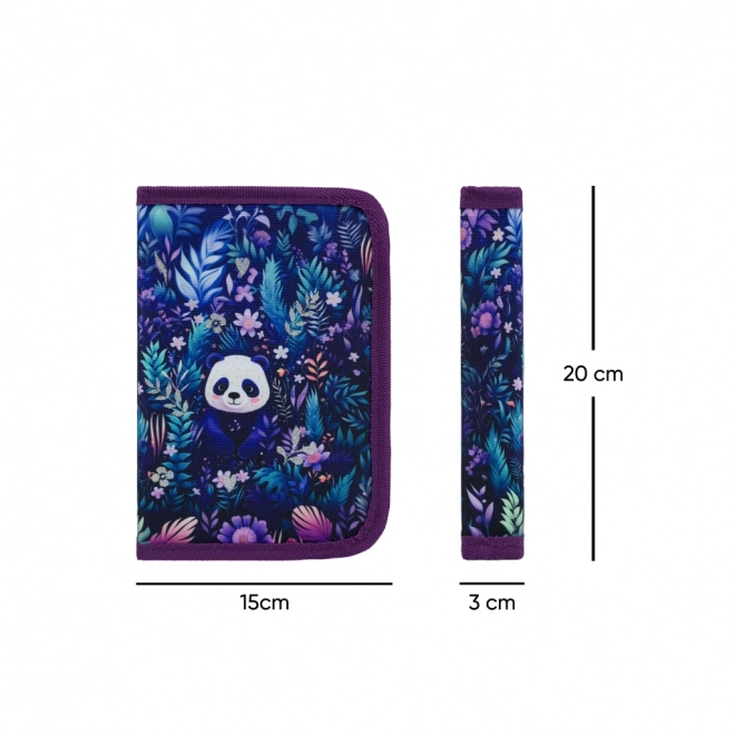 Astuccio Scuola Monopiano Jungle Panda