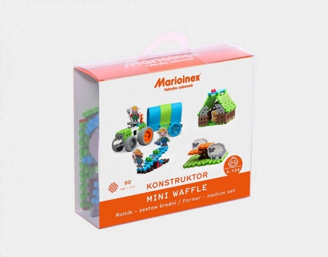 Costruzioni Waffle mini - Fattoria Set medio