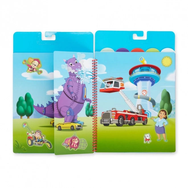 Adesivi Riutilizzabili Flip-Flap Missione Finale Paw Patrol