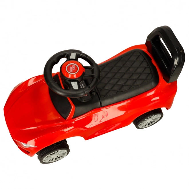 Jeep per bambini con luci e suoni blu – rosso