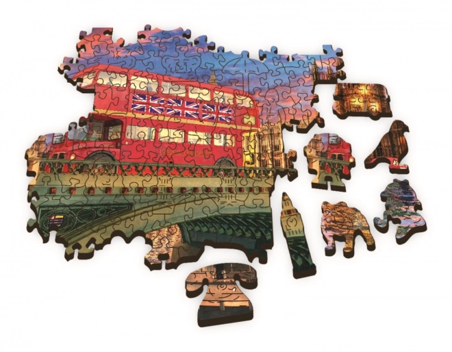 Puzzle TREFL Palazzo di Westminster, Big Ben 501 pezzi in legno