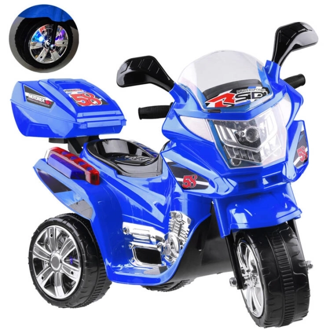 Motocicletta sportiva per bambini con luci a LED