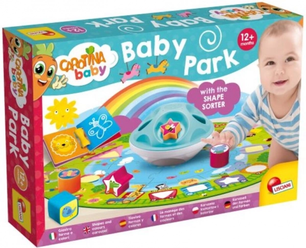 parco di forme e colori LISCIANI Carotina Baby – gioco educativo per bambini da 12 mesi