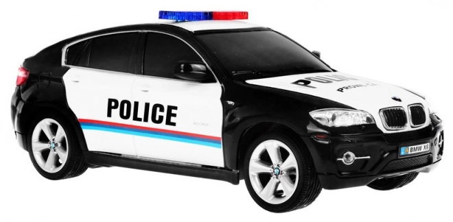 Radiocomando BMW X6 per bambini 8+ Polizia con luci