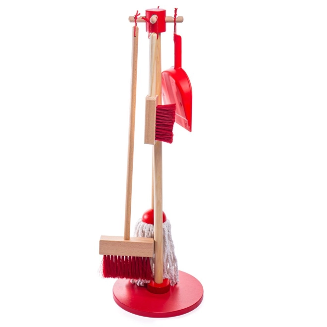 Tutto in ordine su un supporto in legno