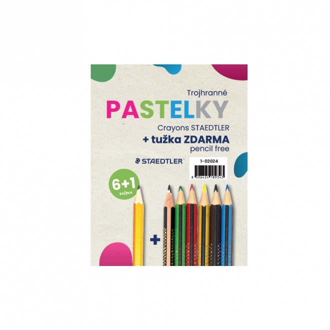 Set pastelli e matita Staedtler 6+1 gratis