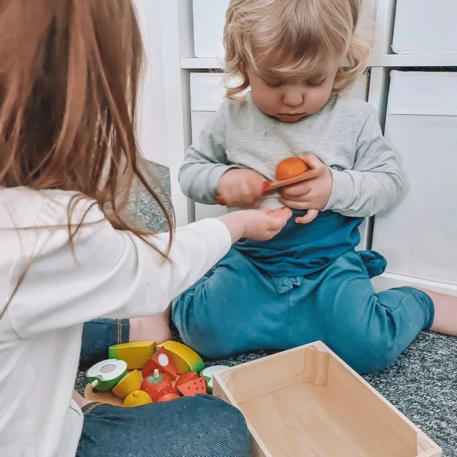 Frutta da Tagliare in Scatola di Bigjigs Toys