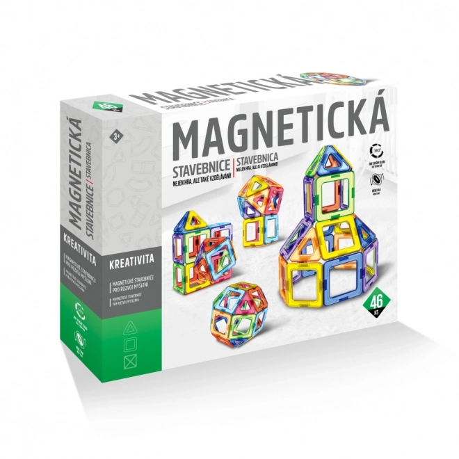 Set di costruzione magnetico - 46 pezzi