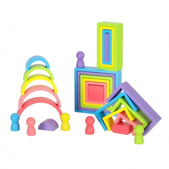 Puzzle Montessori Arcobaleno Educativi in Legno