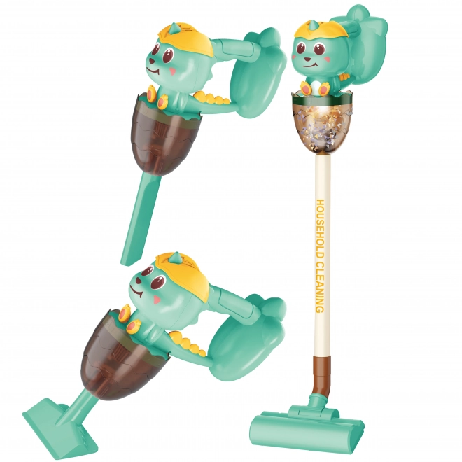 Aspirapolvere Interattivo Dino 3 in 1 con Luci e Suoni Woopie