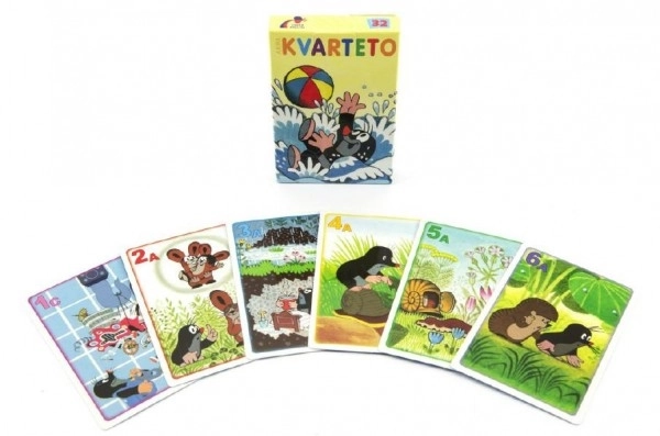 Gioco di carte Quartetto Krtek