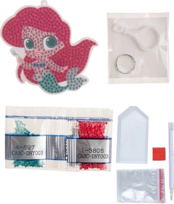 Pendente Crystal Art La Sirenetta