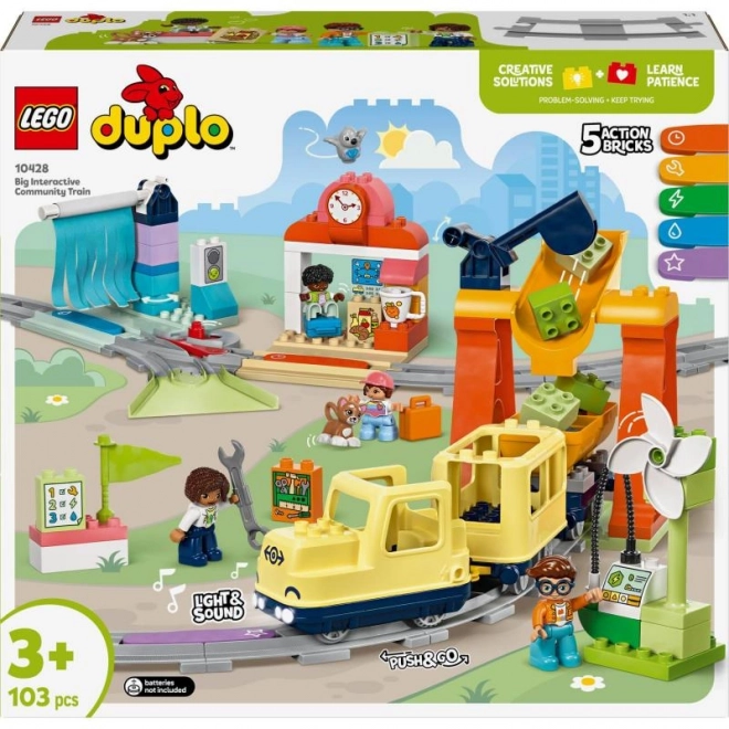 Grande treno interattivo cittadino LEGO DUPLO