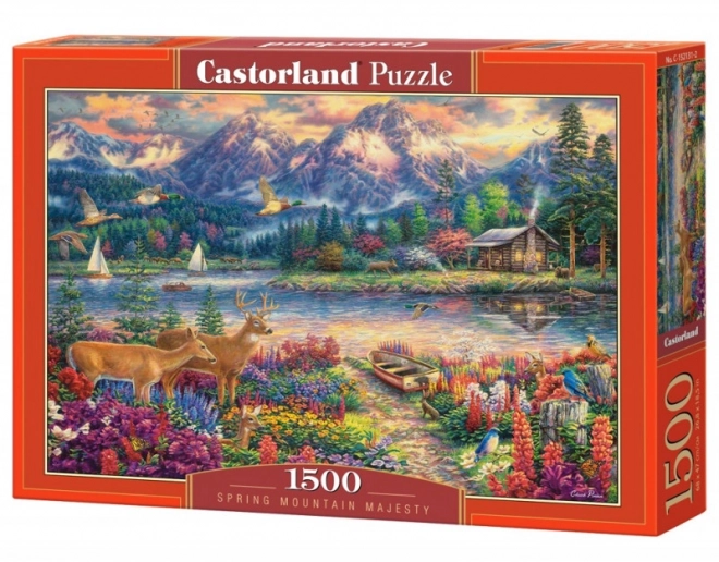 Puzzle 1500 pezzi Spring Mountain Majesty