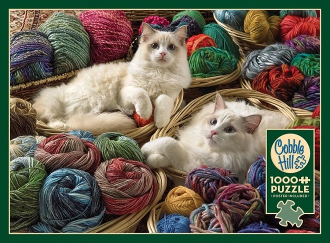 Puzzle Ragdoll 1000 pezzi Cobble Hill