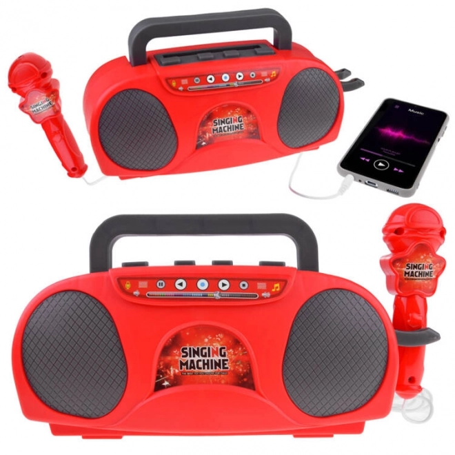 Radio con altoparlante wireless per bambini con microfono