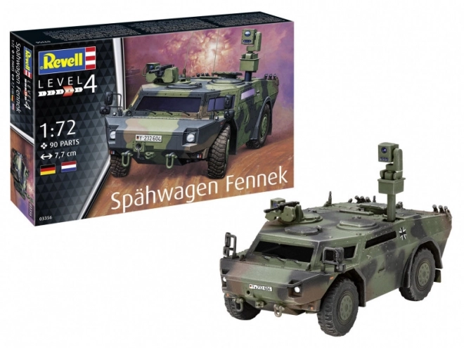 Modello plastico Spahwagen Fennek 1/72