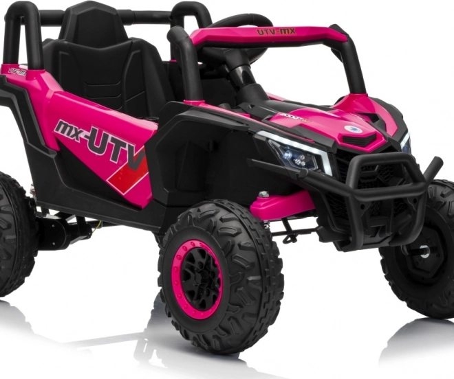 Auto elettrico per bambini Buggy Madman UTV-MX rosa