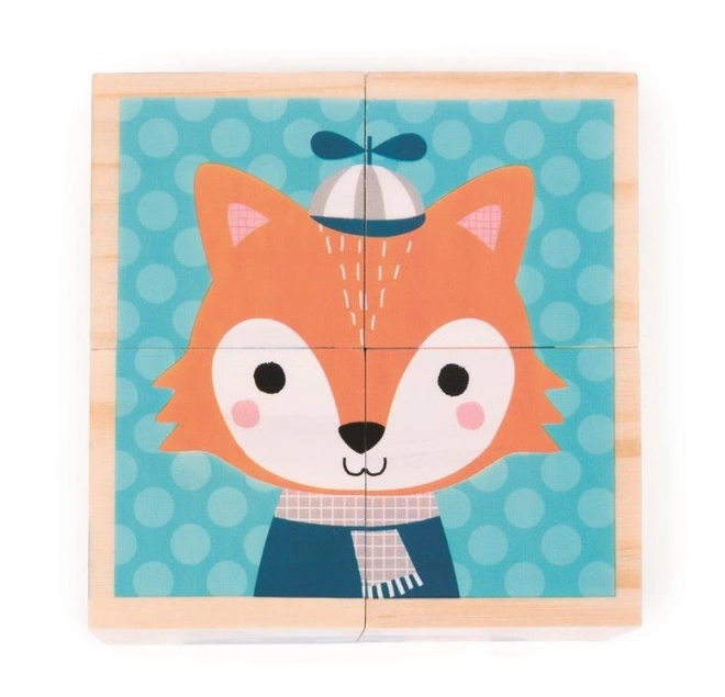 Dolci soggetti di animali del bosco