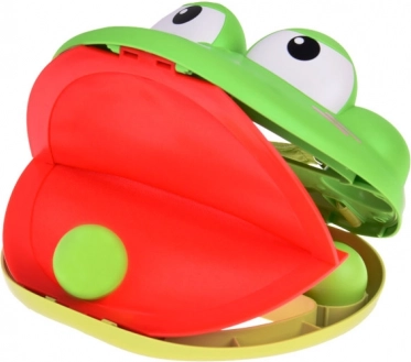 Set sportivo - gioco di abilità Catapulta Rana con 4 palline