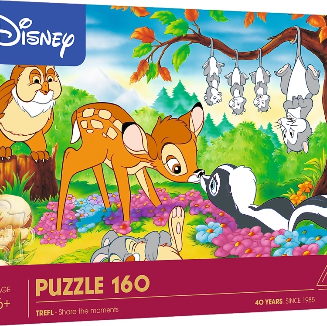 Puzzle Bambi e amici della foresta 160 pezzi
