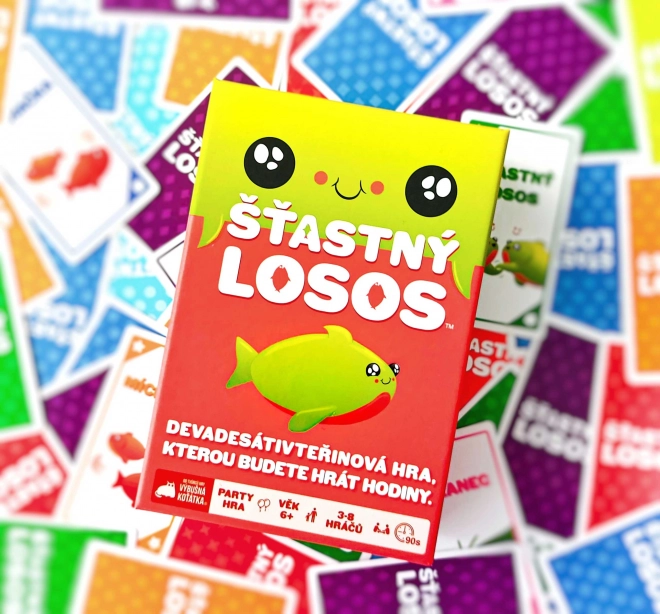 Gioco di carte divertente Šťastný Losos