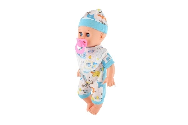 Bambola Bambina Baby 32cm Beve e Piange con Accessori