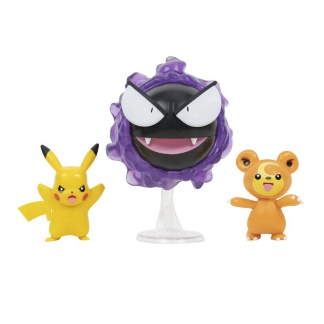 Set di 3 personaggi da collezione Pokémon