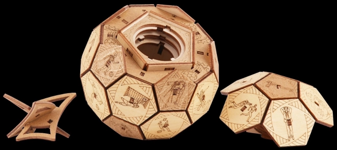 Palla Rompicapo EscapeWelt in Legno 3D