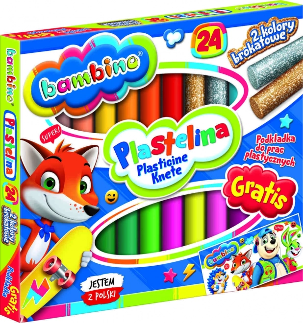 Plastilina Bambino 24 Colori