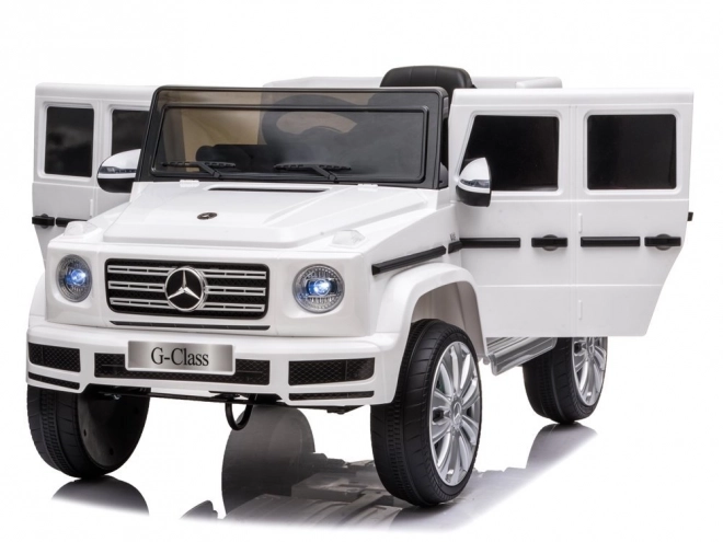 Auto elettrica per bambini Mercedes G500 rosso – Bianco