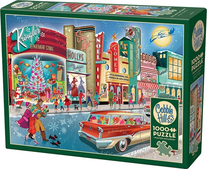 Puzzle COBBLE HILL Strade Vintage 1000 Pezzi