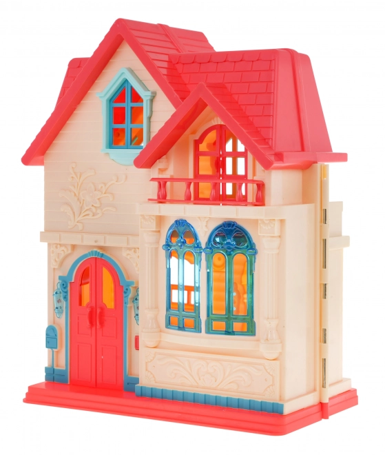 Villa Interattiva con Figure e Accessori per Bambini