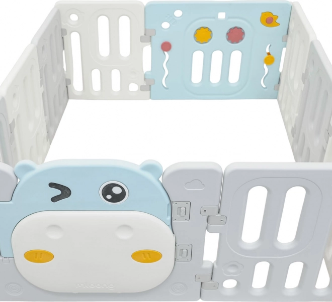 Recinto modulare Hippo blu