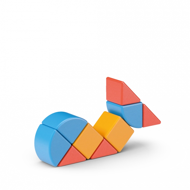 Geomag Magicube Shapes Giocattolo Magnetico