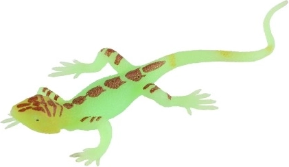 Giocattolo in silicone luminoso animale o rettile 16 cm