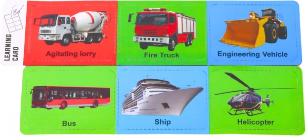 Set di automobiline con caravan rosso
