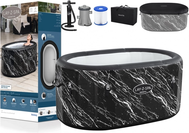 Vasca da bagno gonfiabile per bagno freddo Bestway