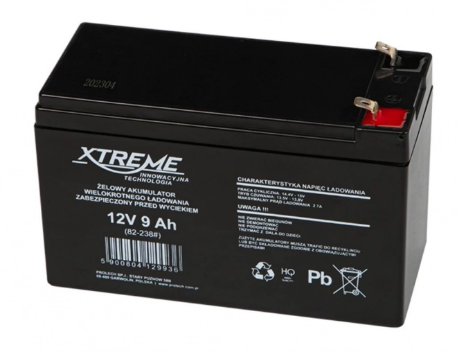 Batteria al gel 12V 9Ah XTREME
