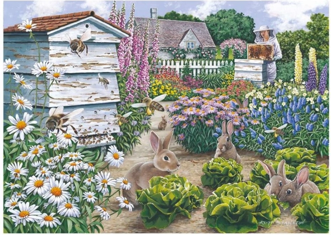 Puzzle Coniglietti Dolci 500 Pezzi