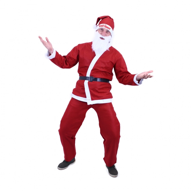 costume di babbo natale per adulti